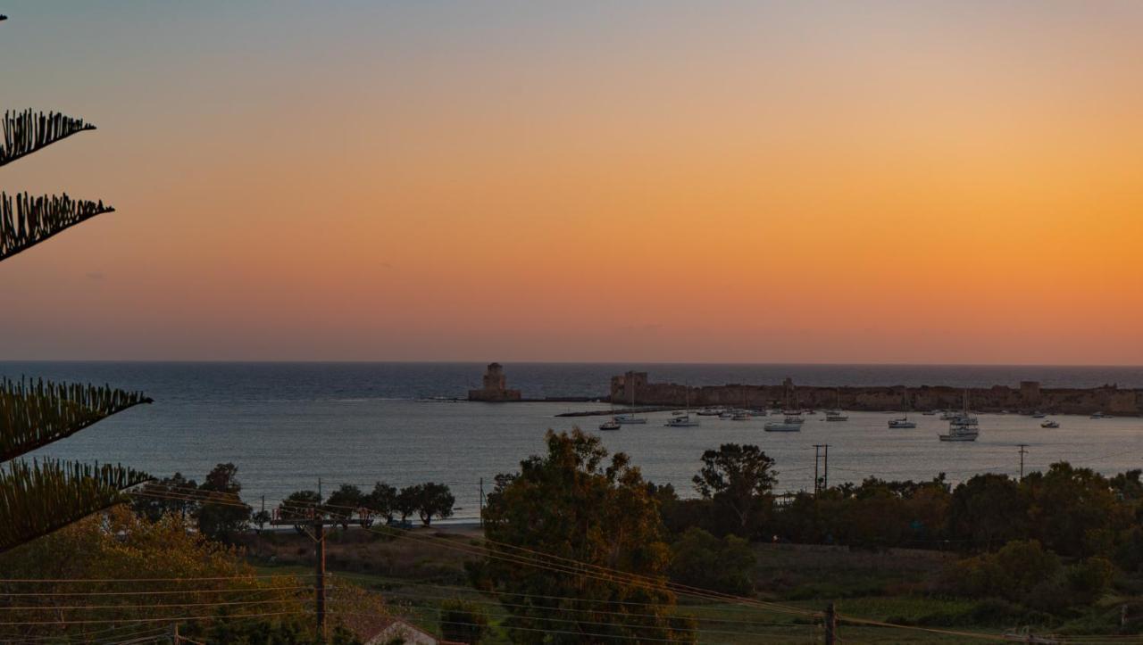 Achilles Hill Hotel Methoni  Bagian luar foto